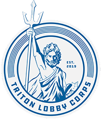 Triton Lobby Corps logo - link to home page